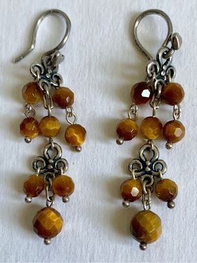 Chan Luu Tiger Eye Earrings